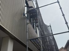 遮熱ガラスフィルムの工事始まってます🤗